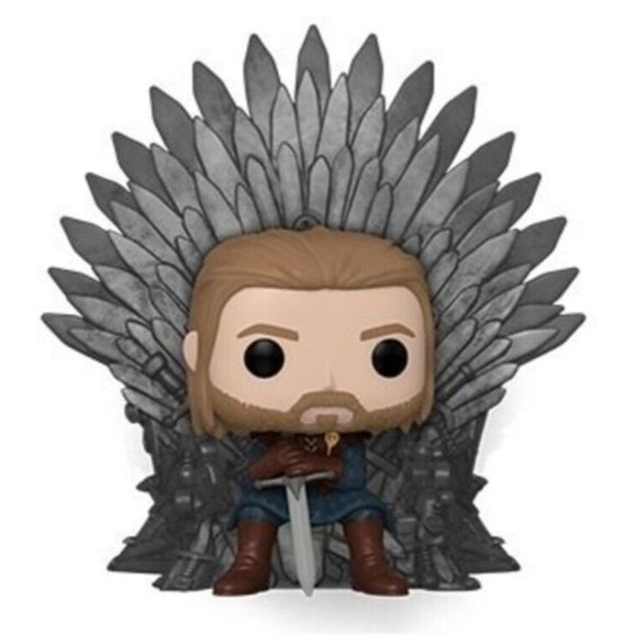 Funko Other - FUNKO POP! Deluxe Game of Thrones Ned Stark on Throne Vinyl Figure #93 BoxDamage